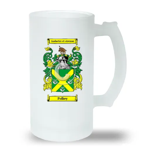 Polkey Frosted Beer Stein
