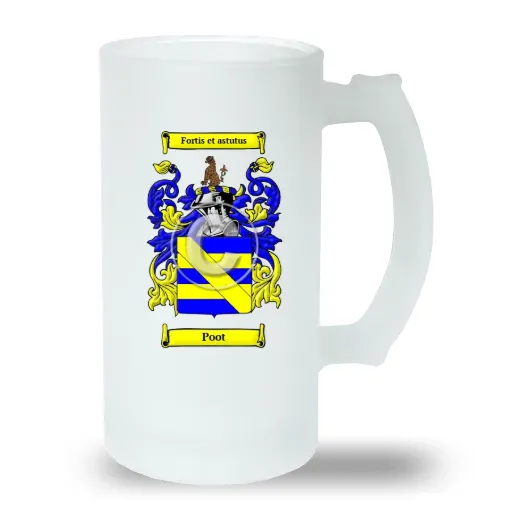 Poot Frosted Beer Stein