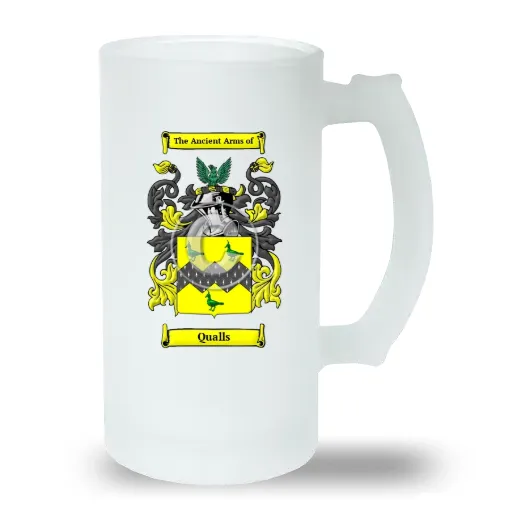 Qualls Frosted Beer Stein