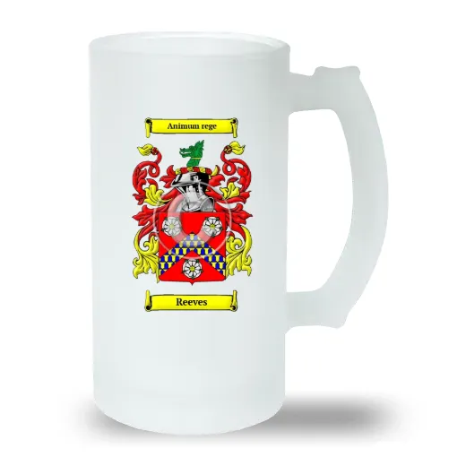 Reeves Frosted Beer Stein