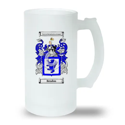 Rendon Frosted Beer Stein