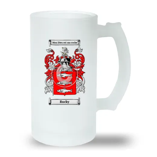 Rucky Frosted Beer Stein