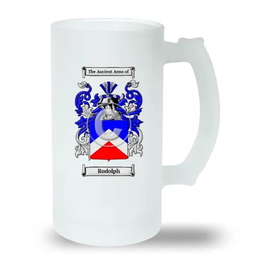 Rudolph Frosted Beer Stein