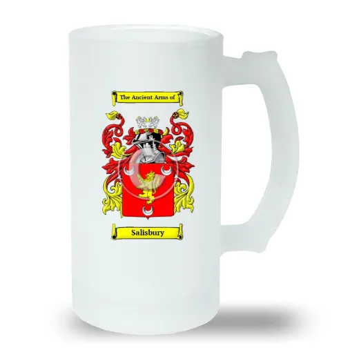 Salisbury Frosted Beer Stein