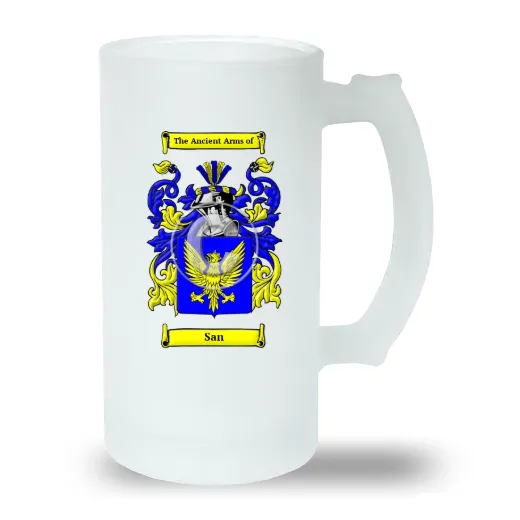 San Frosted Beer Stein