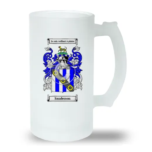 Sanderson Frosted Beer Stein