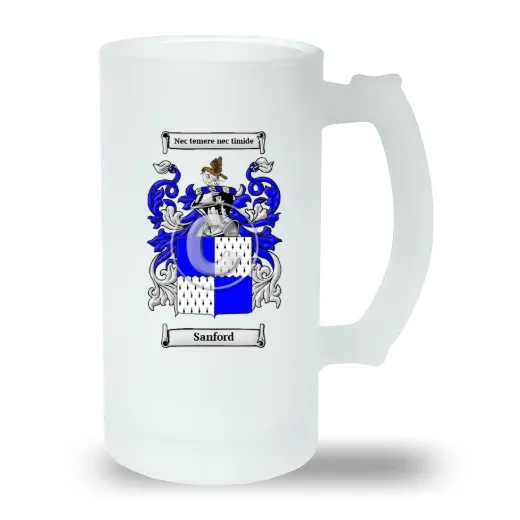 Sanford Frosted Beer Stein