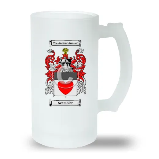 Scambler Frosted Beer Stein