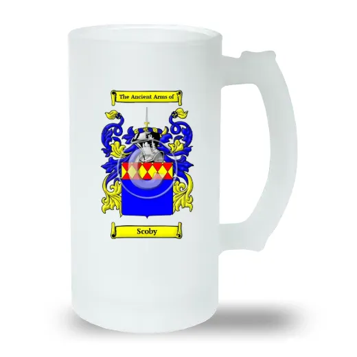 Scoby Frosted Beer Stein