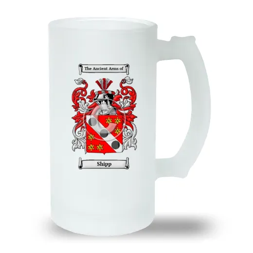 Shipp Frosted Beer Stein