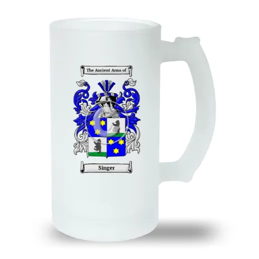 Singer Frosted Beer Stein