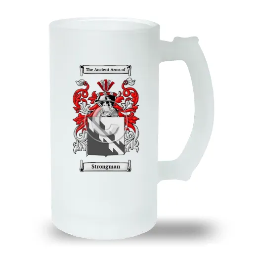 Strongman Frosted Beer Stein