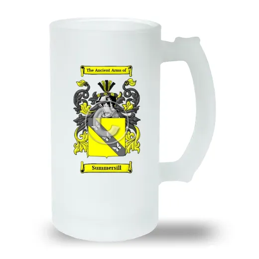 Summersill Frosted Beer Stein