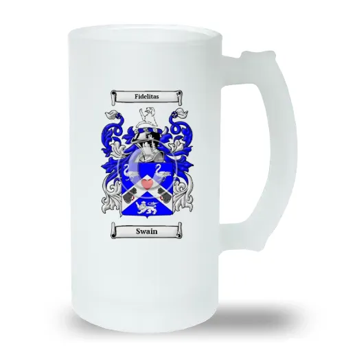 Swain Frosted Beer Stein