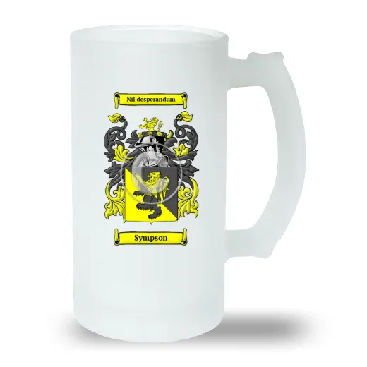 Sympson Frosted Beer Stein