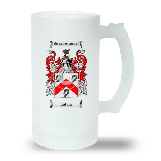 Tatum Frosted Beer Stein