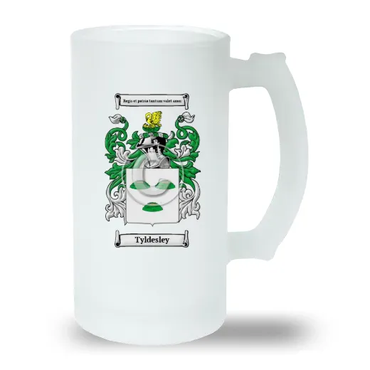 Tyldesley Frosted Beer Stein