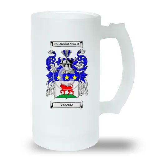 Vaccaro Frosted Beer Stein