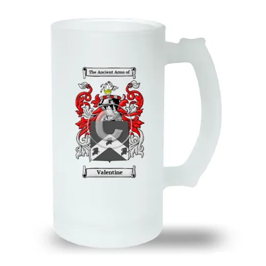 Valentine Frosted Beer Stein