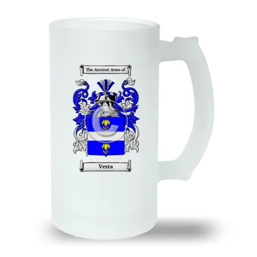 Vesta Frosted Beer Stein