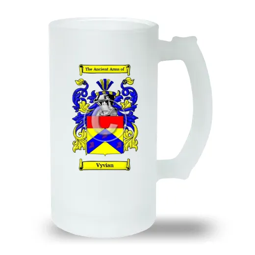 Vyvian Frosted Beer Stein