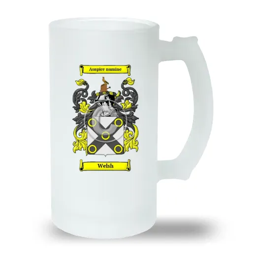 Welsh Frosted Beer Stein