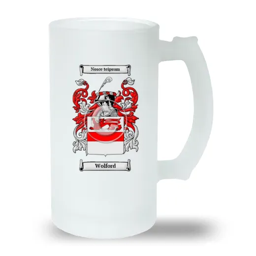 Wolford Frosted Beer Stein