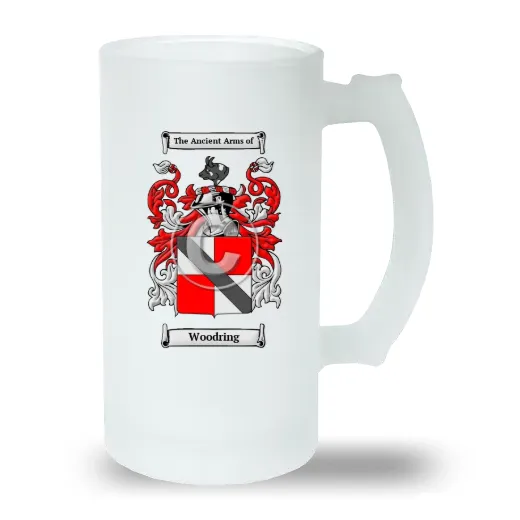 Woodring Frosted Beer Stein