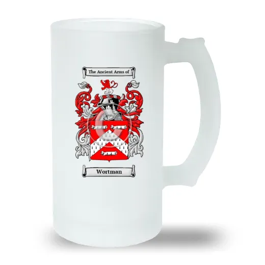 Wortman Frosted Beer Stein