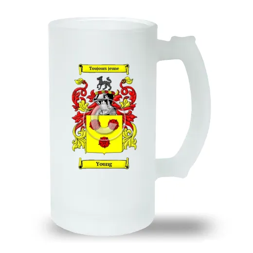 Young Frosted Beer Stein