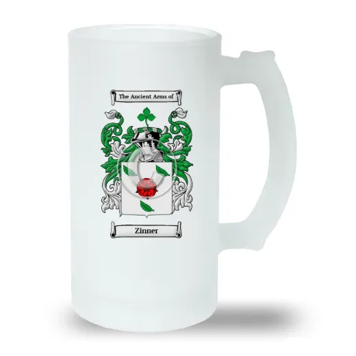 Zinner Frosted Beer Stein