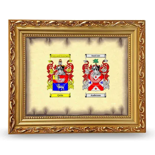 Anniversary Framed - Gold