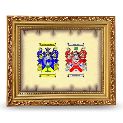 Anniversary Framed - Gold