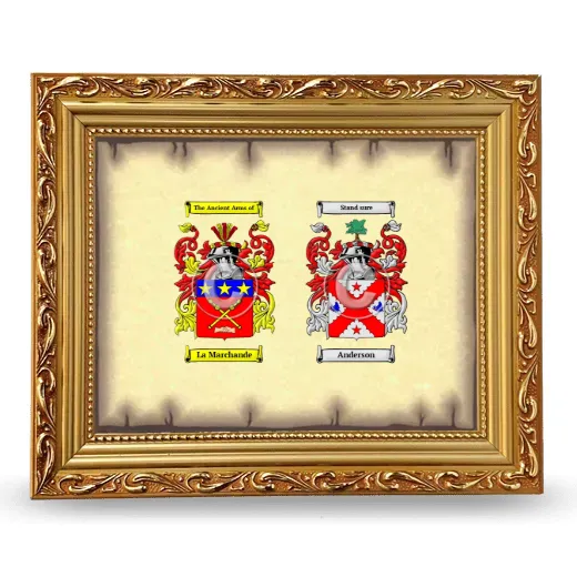 Anniversary Framed - Gold