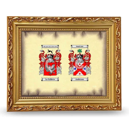 Anniversary Framed - Gold