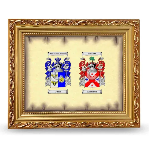 Anniversary Framed - Gold