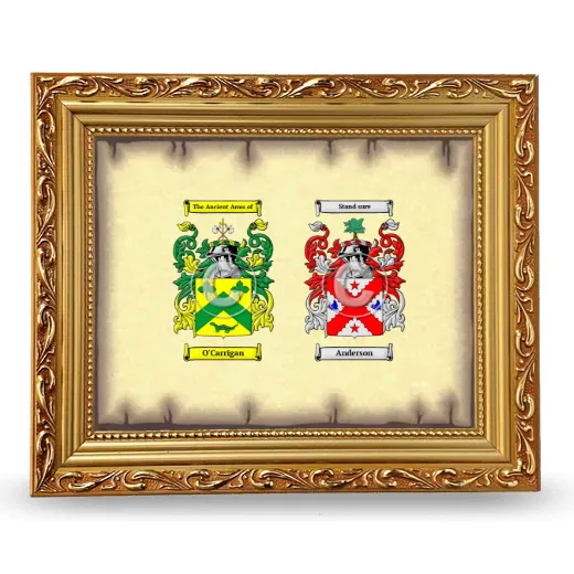 Anniversary Framed - Gold