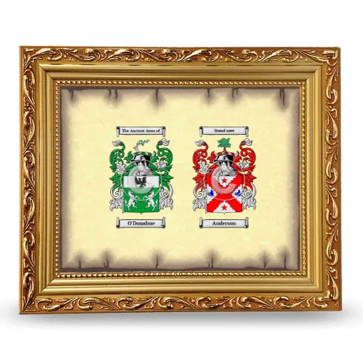 Anniversary Framed - Gold