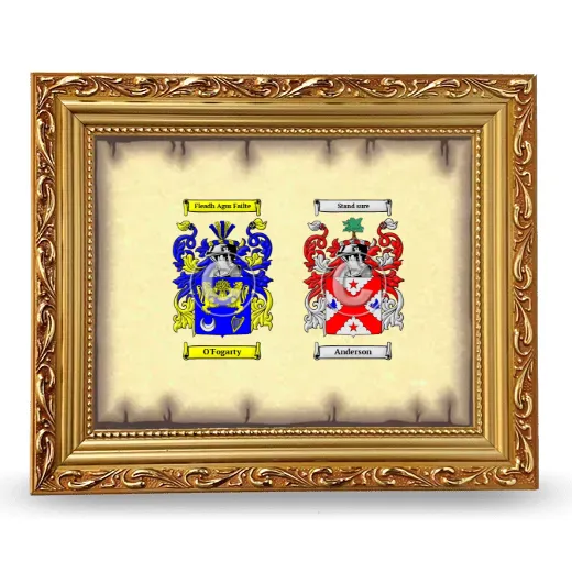 Anniversary Framed - Gold