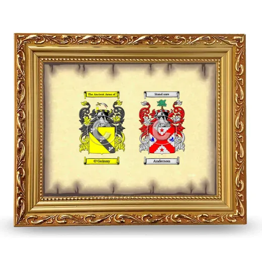 Anniversary Framed - Gold