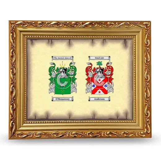 Anniversary Framed - Gold