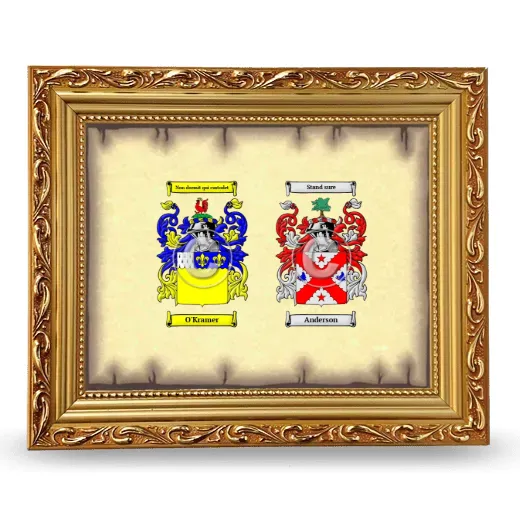 Anniversary Framed - Gold