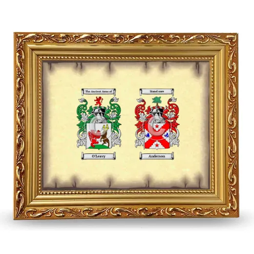 Anniversary Framed - Gold