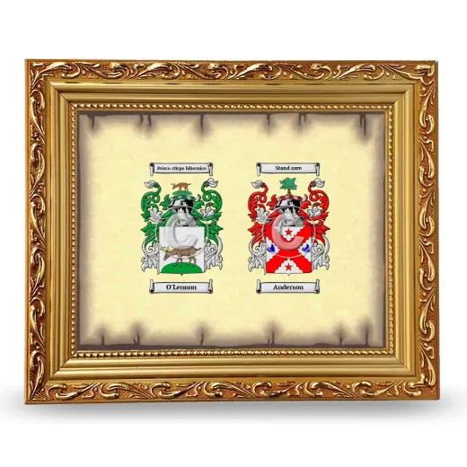 Anniversary Framed - Gold