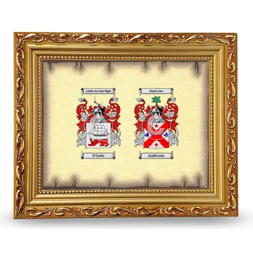 Anniversary Framed - Gold