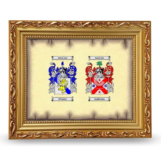 Anniversary Framed - Gold