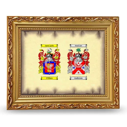 Anniversary Framed - Gold