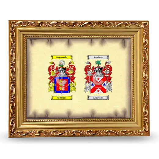 Anniversary Framed - Gold