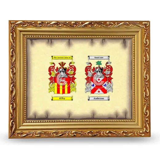 Anniversary Framed - Gold