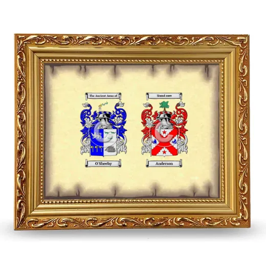 Anniversary Framed - Gold